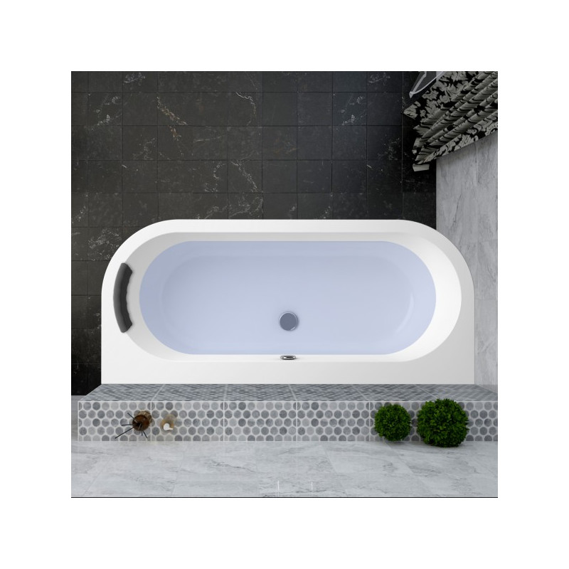 Ванна акриловая Lavinia Boho Art 170x75 (с подголовником) в интерьере