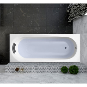 Ванна акриловая Lavinia Boho Biore 170x70 (с подголовником) в интерьере