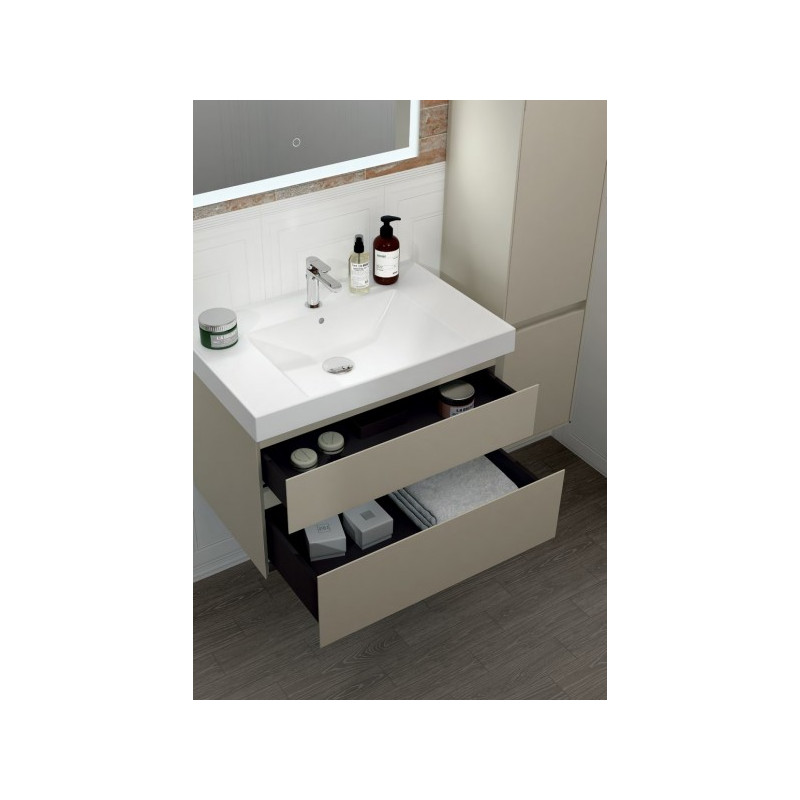 Умывальник Kerama Marazzi Cubo 80 в интерьере