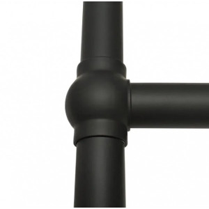 Полотенцесушитель Fincopper FCR 500x630 НП черный труба