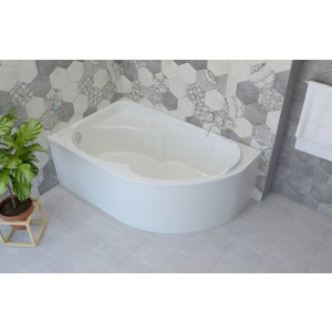 Ванна акриловая Lavinia Boho Grance Hill 170x105 R в интерьере
