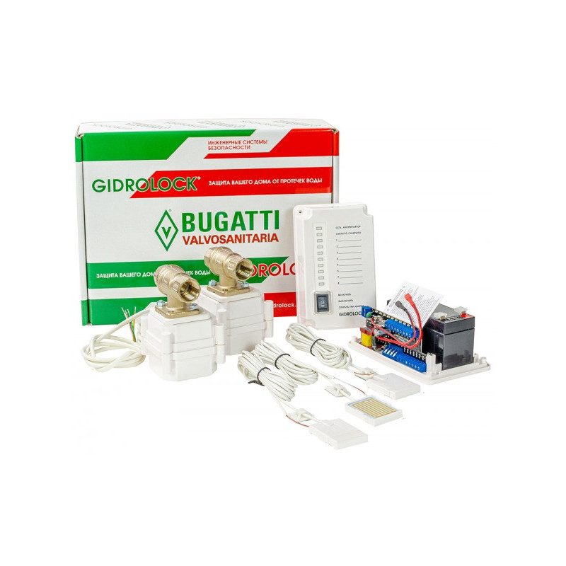 Комплект Gidrоlock Premium Bugatti 1" (2 электропривода) комплектация