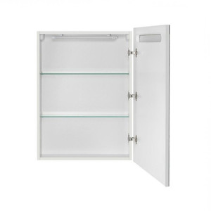 Шкаф с зеркалом Roca Victoria Nord ZRU9000030 внутри