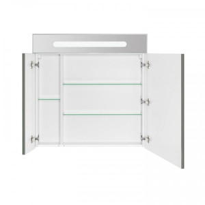 Шкаф с зеркалом Roca Victoria Nord ZRU9000033 внутри