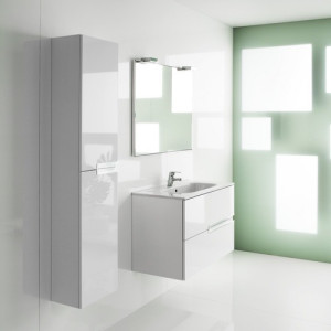 Шкаф-пенал Roca Victoria Nord Ice Edition ZRU9302729 в интерьере