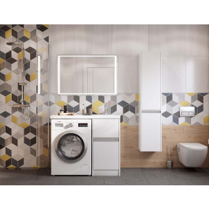 Тумба под умывальник Акватон Лондри 40 1A236001LH010 в интерьере