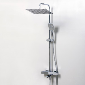 Фото душевой системы WasserKRAFT Thermo A19901 в интерьере