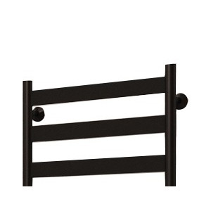 Полотенцесушитель Stinox Napoli 500x600 НП (1") черный матовый сверху