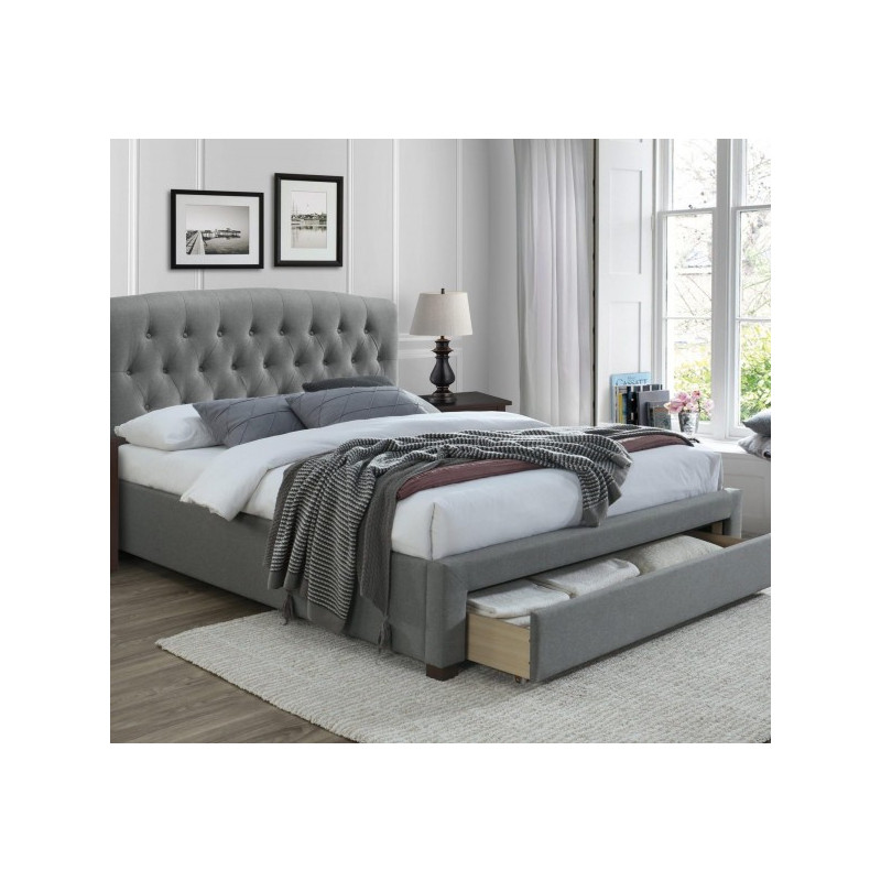 Кровать Halmar Avanti 160x200 серый