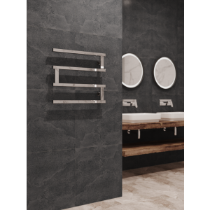 Полотенцесушитель Stinox Optima 500x600 БП (1/2") на стене