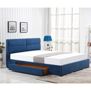 Кровать Halmar Merida 160x200 синий