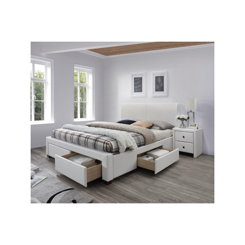 Кровать Halmar Modena 2 160x200 белый