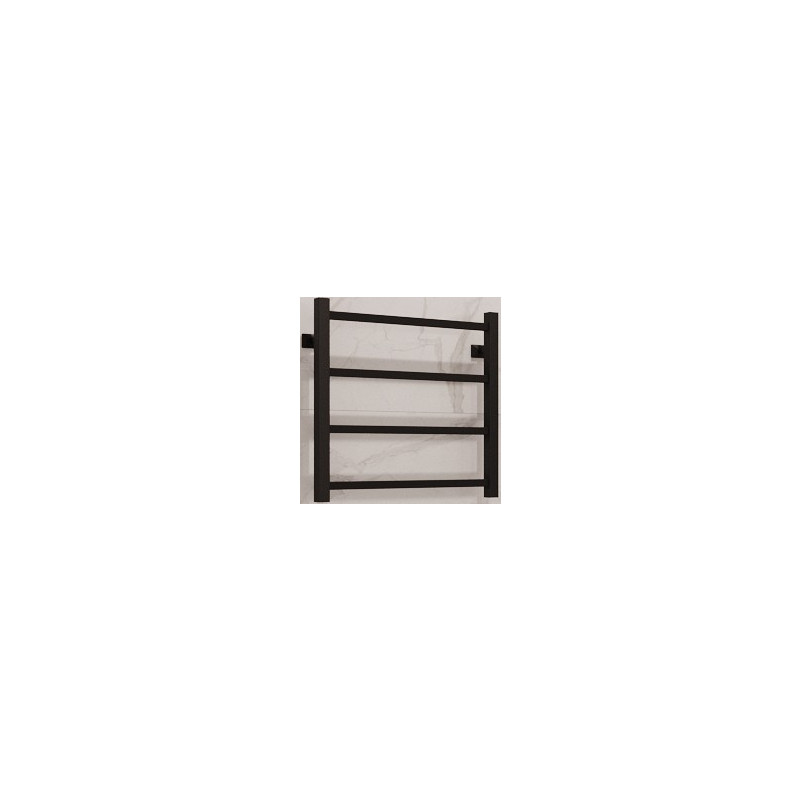 Полотенцесушитель Stinox Quatro 500x500 НП (1/2") черный