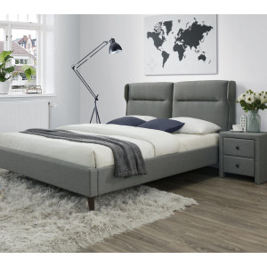 Кровать Halmar Santino 160x200 серый