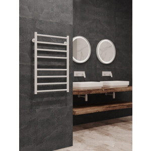 Полотенцесушитель Stinox Toscana 500x800 НП (1") белый крепление