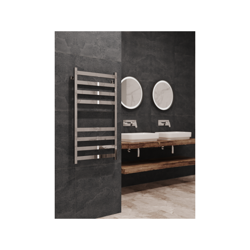 Полотенцесушитель Stinox Sanremo 500x800 НП (1/2") золотой на стене