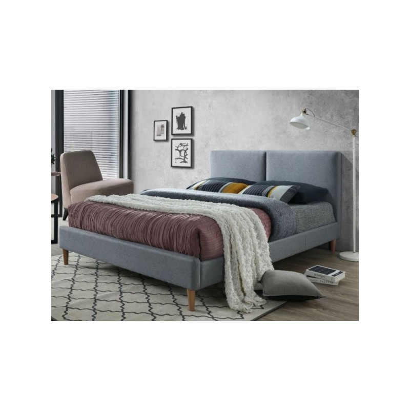 Кровать Signal Acoma 160x200 серый/дуб