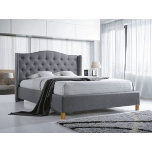 Кровать Signal Aspen Velvet 180x200 серый