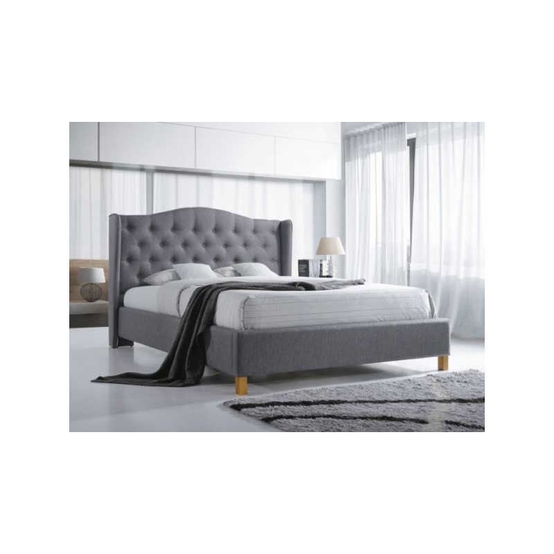 Кровать Signal Aspen 140x200 серый