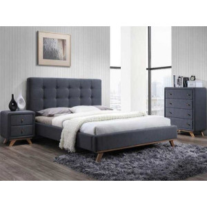 Кровать Signal Meliss 160x200 серый