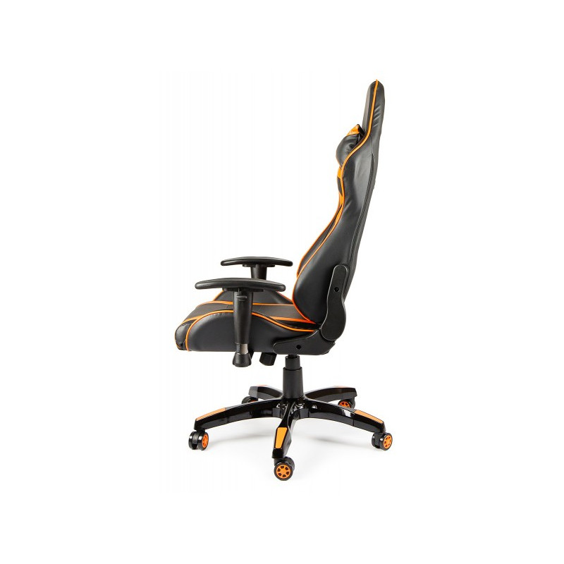 Кресло геймерское Calviano Mustang черный/оранжевый