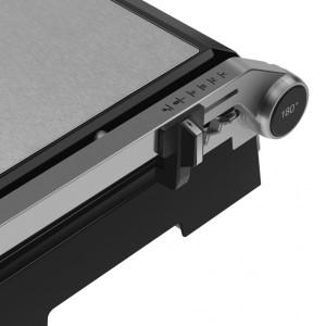 Электрогриль Maunfeld MF-1324S ручка раскрытия на 180 градусов