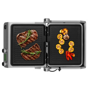 Электрогриль Maunfeld MF-1311B открытый тип готовки