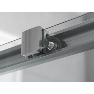 Душевой уголок Ambassador Queen Black  90х90 11011203 направляющая