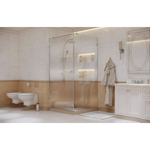 Душевой уголок Ambassador Abner 90х90 10011101L в интерьере