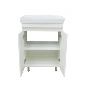 Тумба под умывальник Misty Енисей 50 Э-Ени01050-011 вид внутри