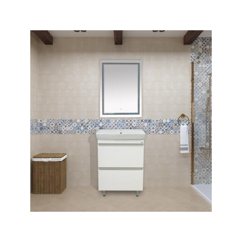 Тумба под умывальник Misty Енисей 50 Э-Ени01050-0112Я в интерьере