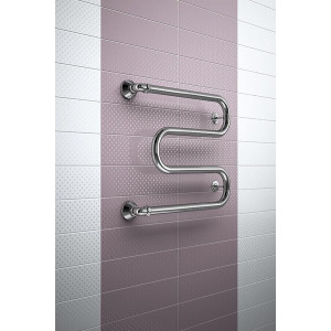 Полотенцесушитель Маргроид Вид 37 500х600 БП (1") на стене