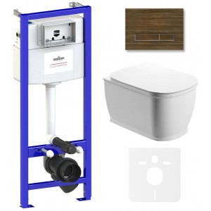 Инсталляция c унитазом Laviniа Boho Relfix Bell Pro Rimless 75110001