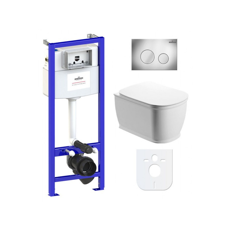 Инсталляция c унитазом Laviniа Boho Relfix Bell Pro Rimless 77040042