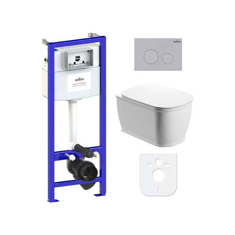 Инсталляция c унитазом Laviniа Boho Relfix Bell Pro Rimless 77040043