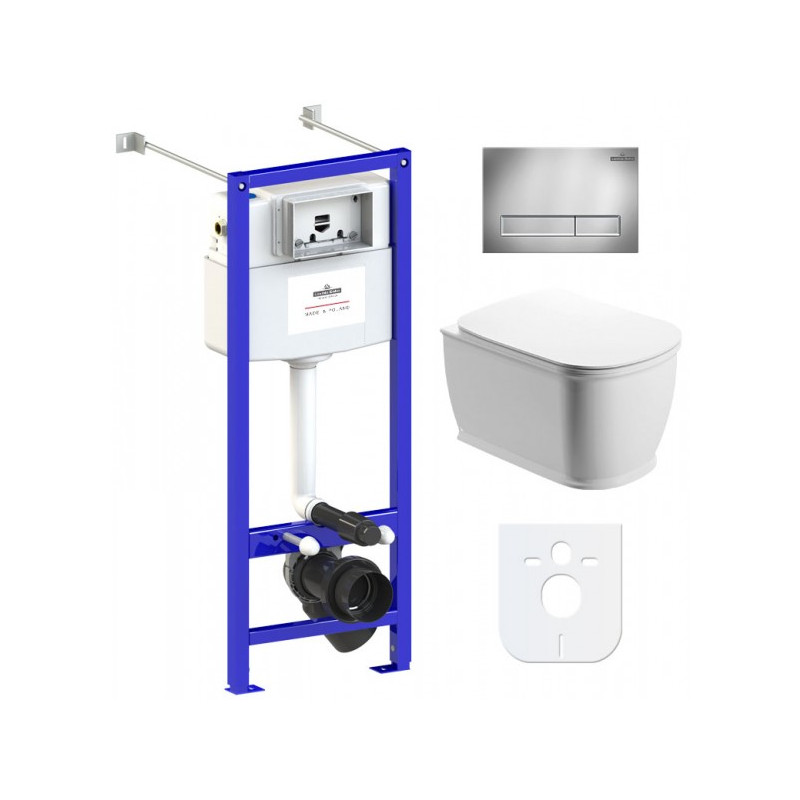 Инсталляция c унитазом Laviniа Boho Relfix Bell Pro Rimless 77050122