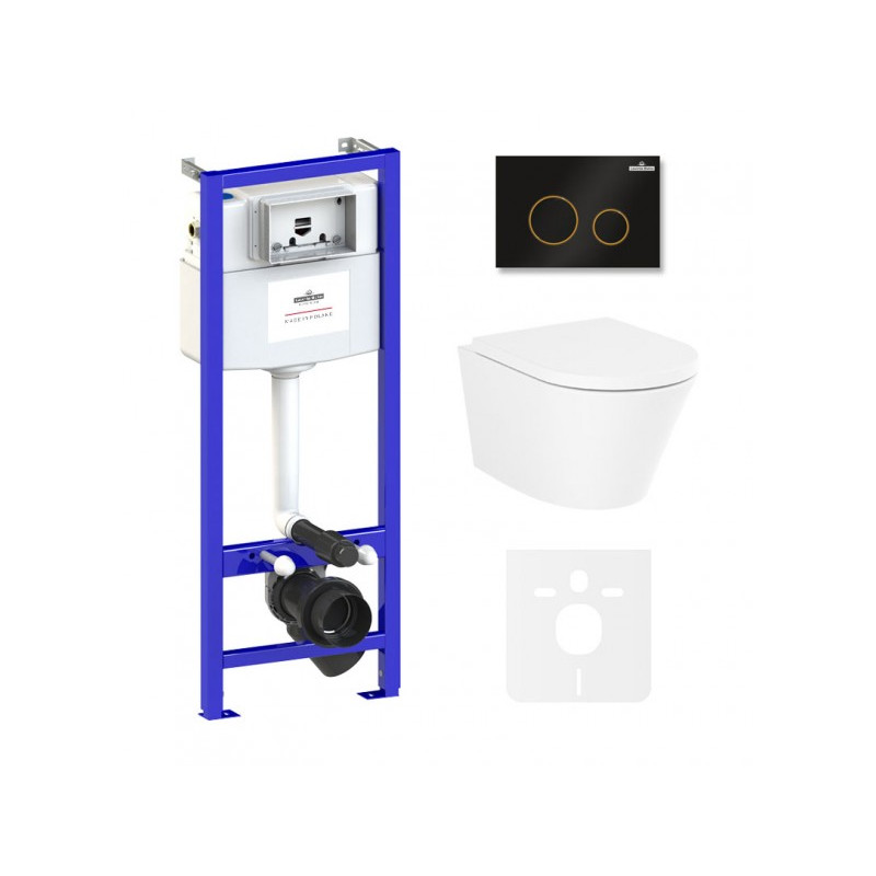 Инсталляция c унитазом Laviniа Boho Relfix Biore Rimless 75110182