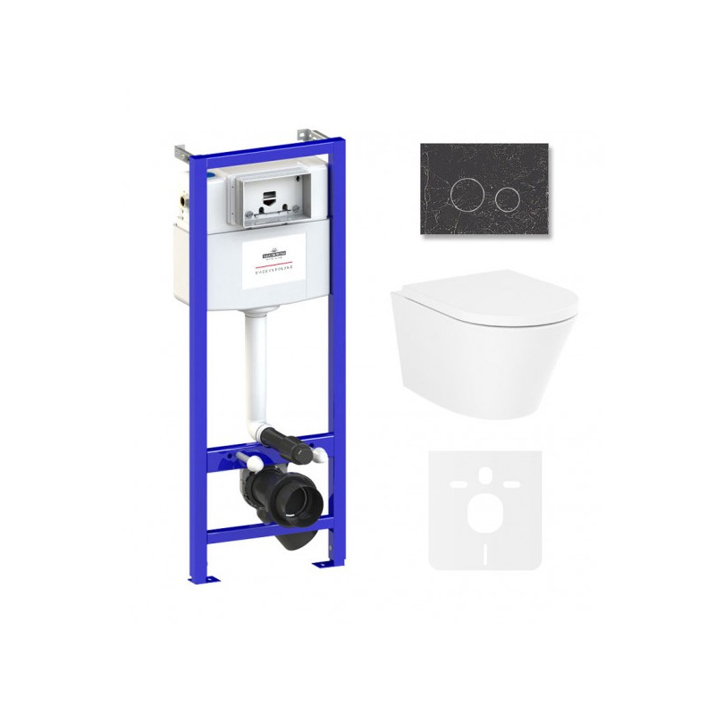 Инсталляция c унитазом Laviniа Boho Relfix Biore Rimless 75110185