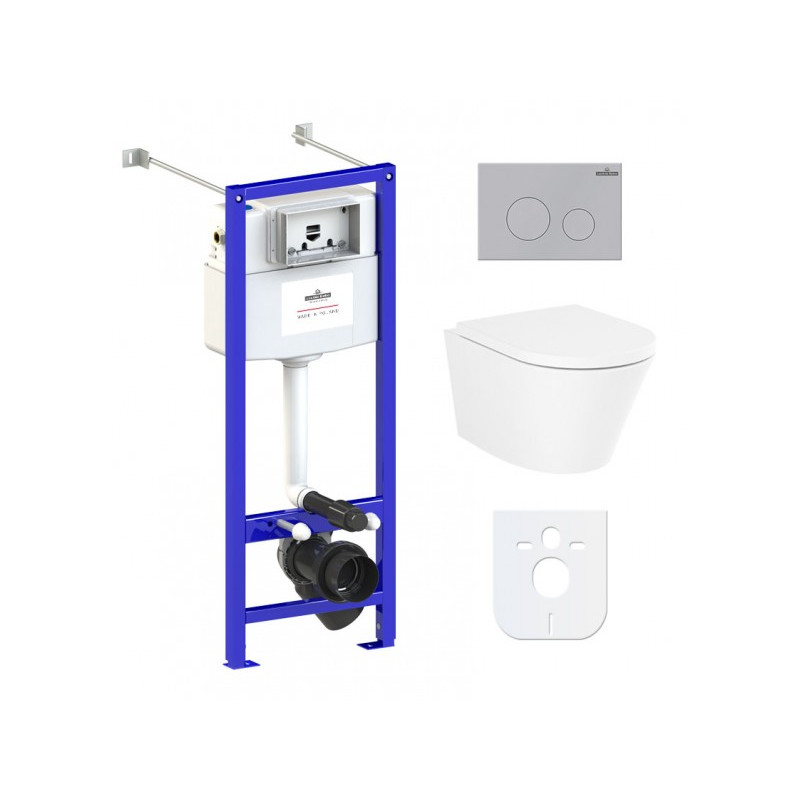 Инсталляция c унитазом Laviniа Boho Relfix Biore Rimless 77050187