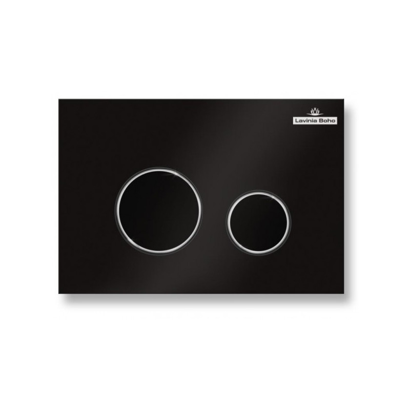 Кнопка смыва Lavinia Boho RelFix 380502MB матовый черный