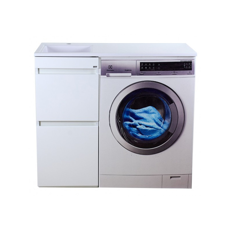 Тумба под умывальник Misty Фостер 40 Э-Фос01040-012Я под левостороннюю раковину