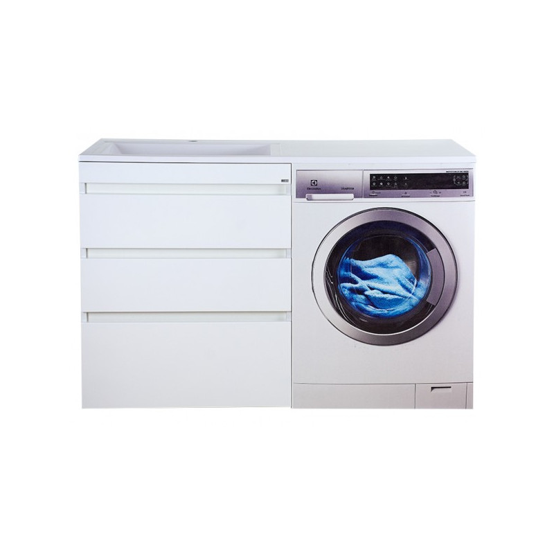 Тумба под умывальник Misty Фостер 70 Э-Фос01070-013ЯНС под левостороннюю раковину