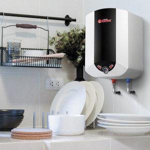 Накопительный водонагреватель Thermex IBL 10 O в интерьере