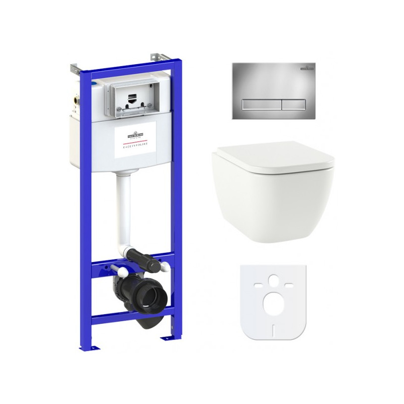 Инсталляция c унитазом Laviniа Boho Relfix One Compacto 77040062