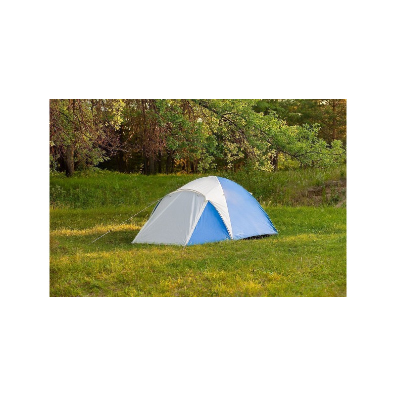 Палатка Acamper Acco 3 синяя закрыта