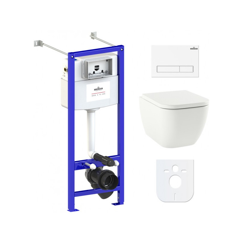 Инсталляция c унитазом Laviniа Boho Relfix One Compacto 77050145