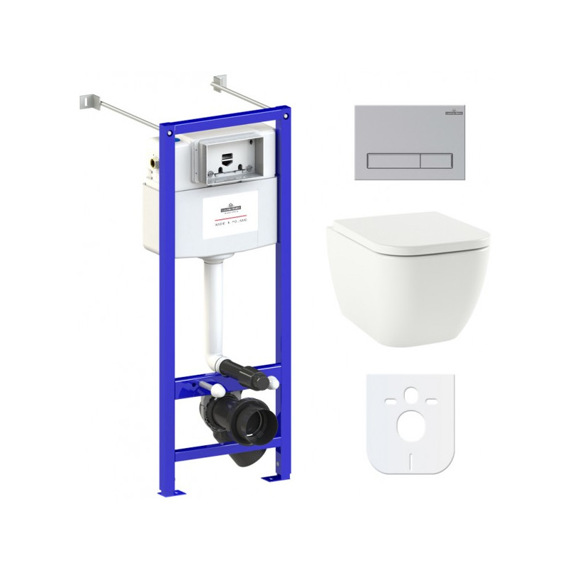 Инсталляция c унитазом Laviniа Boho Relfix One Compacto 77050147