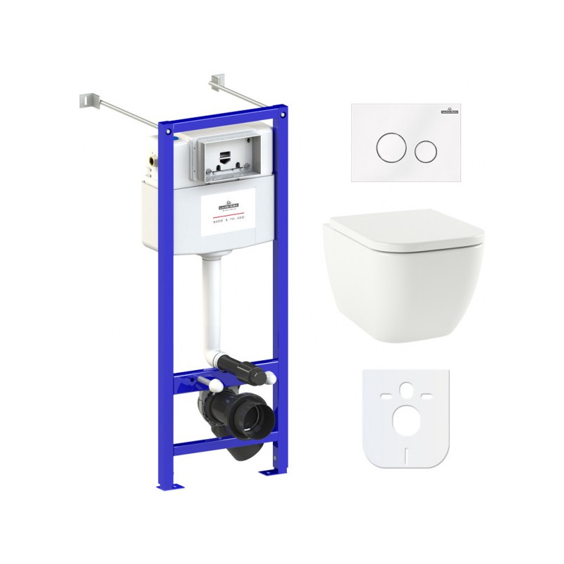 Инсталляция c унитазом Laviniа Boho Relfix One Compacto 77050155