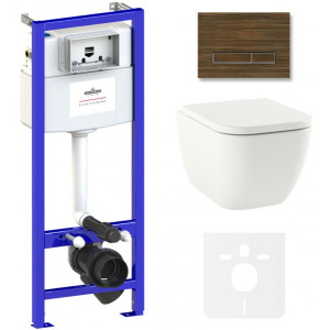 Инсталляция c унитазом Laviniа Boho Relfix One Rimless 75110103