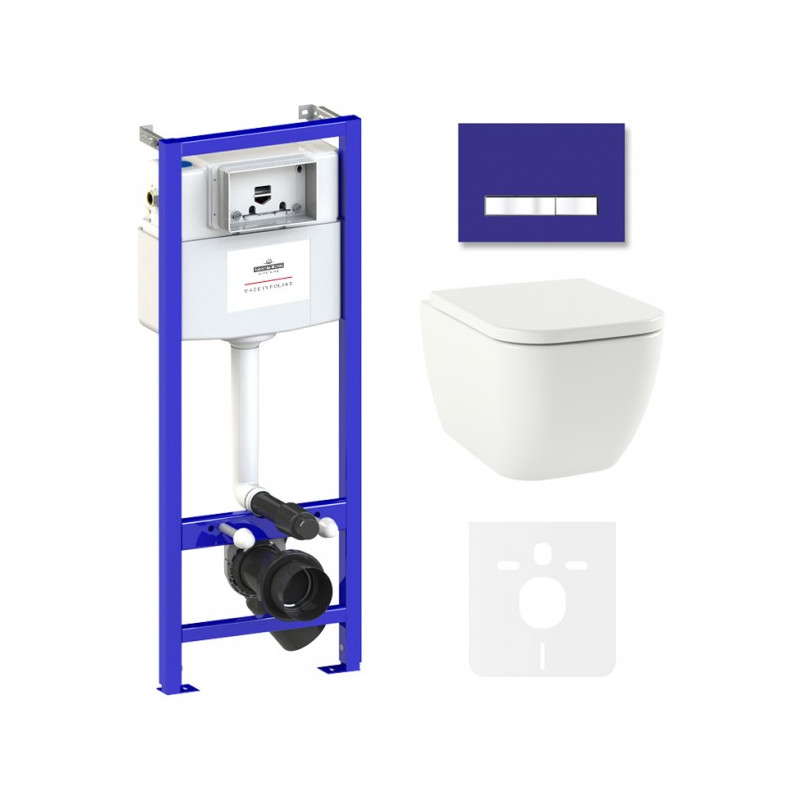 Инсталляция c унитазом Laviniа Boho Relfix One Rimless 75110105